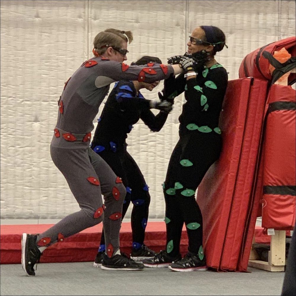Cynthia Navarro motion capture fight choreography